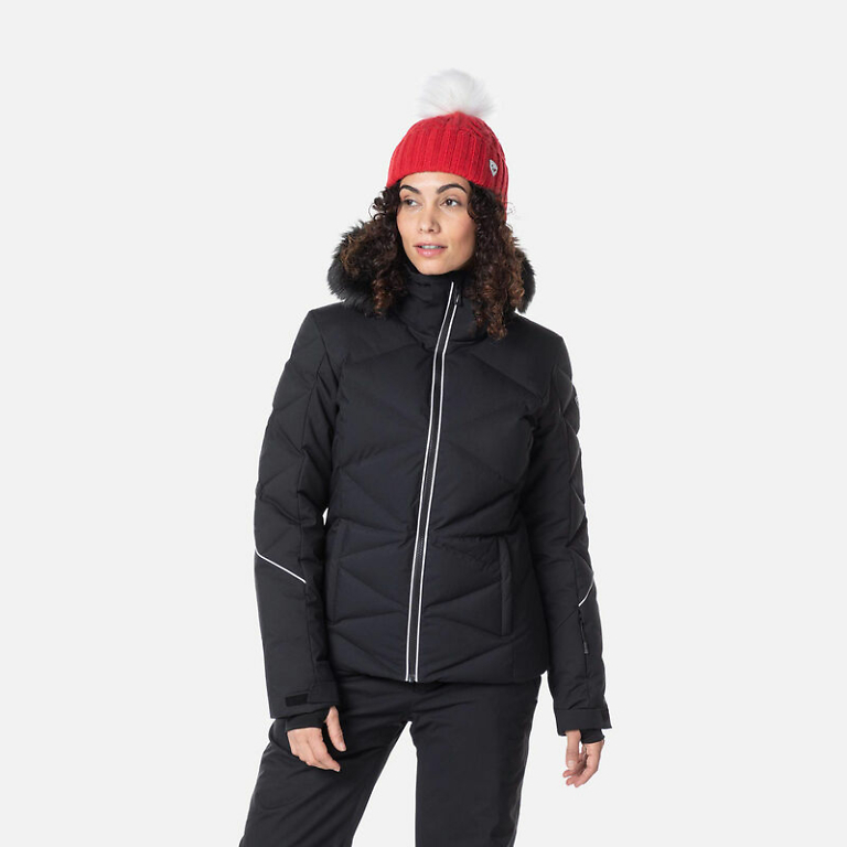 *NEW* Rossignol Black Staci Womens Ski Jacket