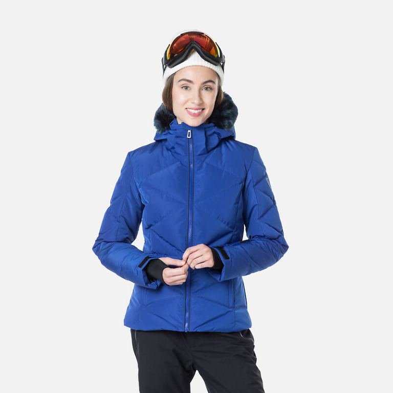 Rossignol Nebula Blue Staci Pearly Womens Ski Jacket