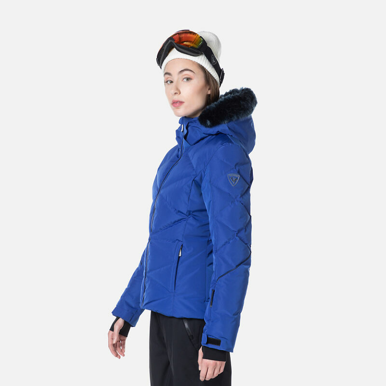 Rossignol Nebula Blue Staci Pearly Womens Ski Jacket