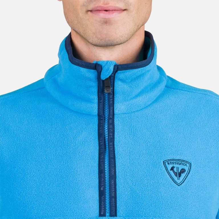 *NEW* Rossignol Blue Strawpile Mens Fleece