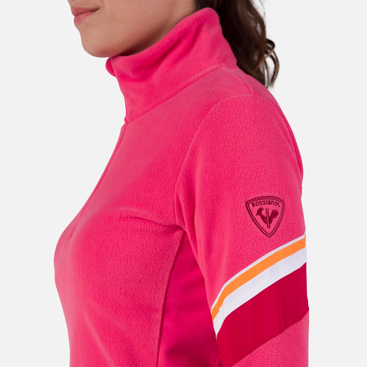 *NEW* ROSSIGNOL Tea-Rose Half-Zip Womens Micro Fleece