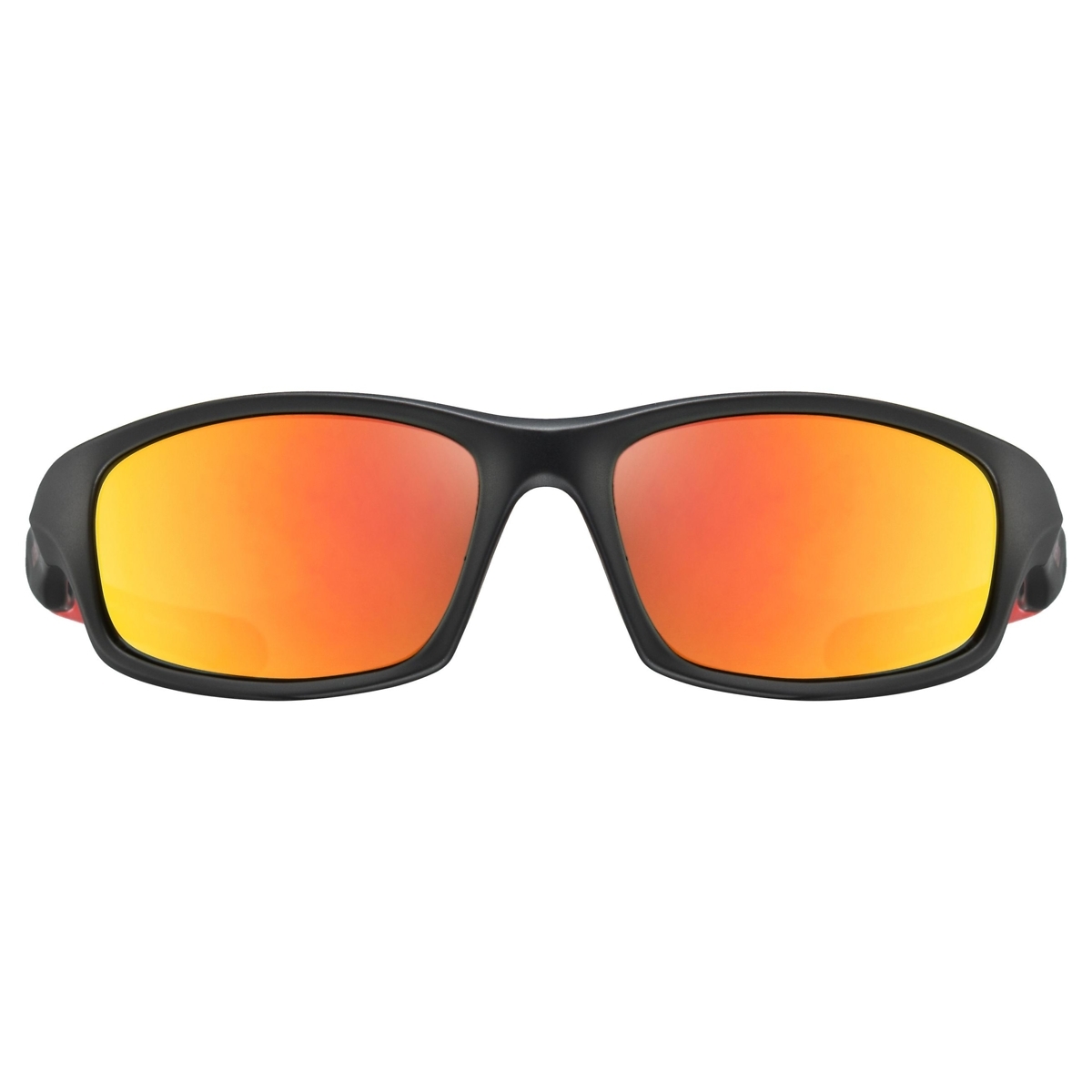 Uvex Black & Red Matt Sportstyle 507 Sunglasses