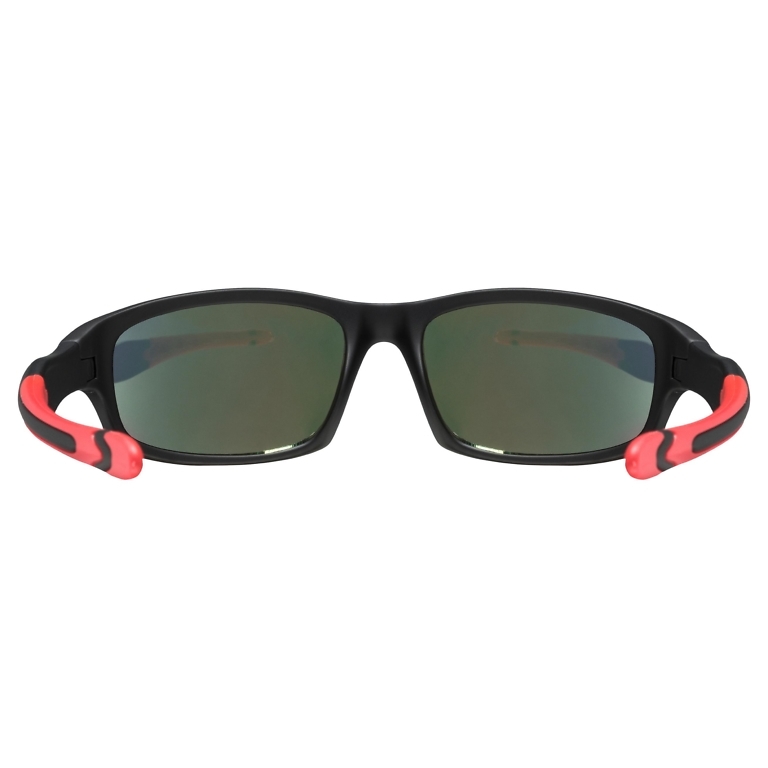 Uvex Black & Red Matt Sportstyle 507 Sunglasses