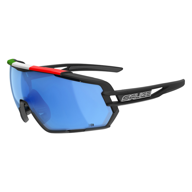 Salice 020 ITA Black/Blue RW Cycling Sunglasses