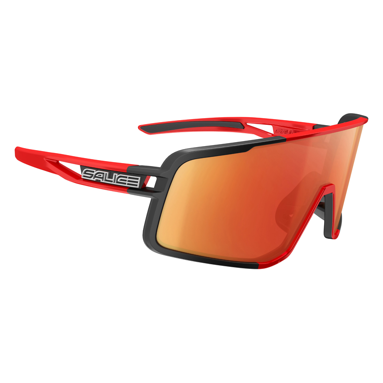 Salice 022 Black/Red RW Sunglasses