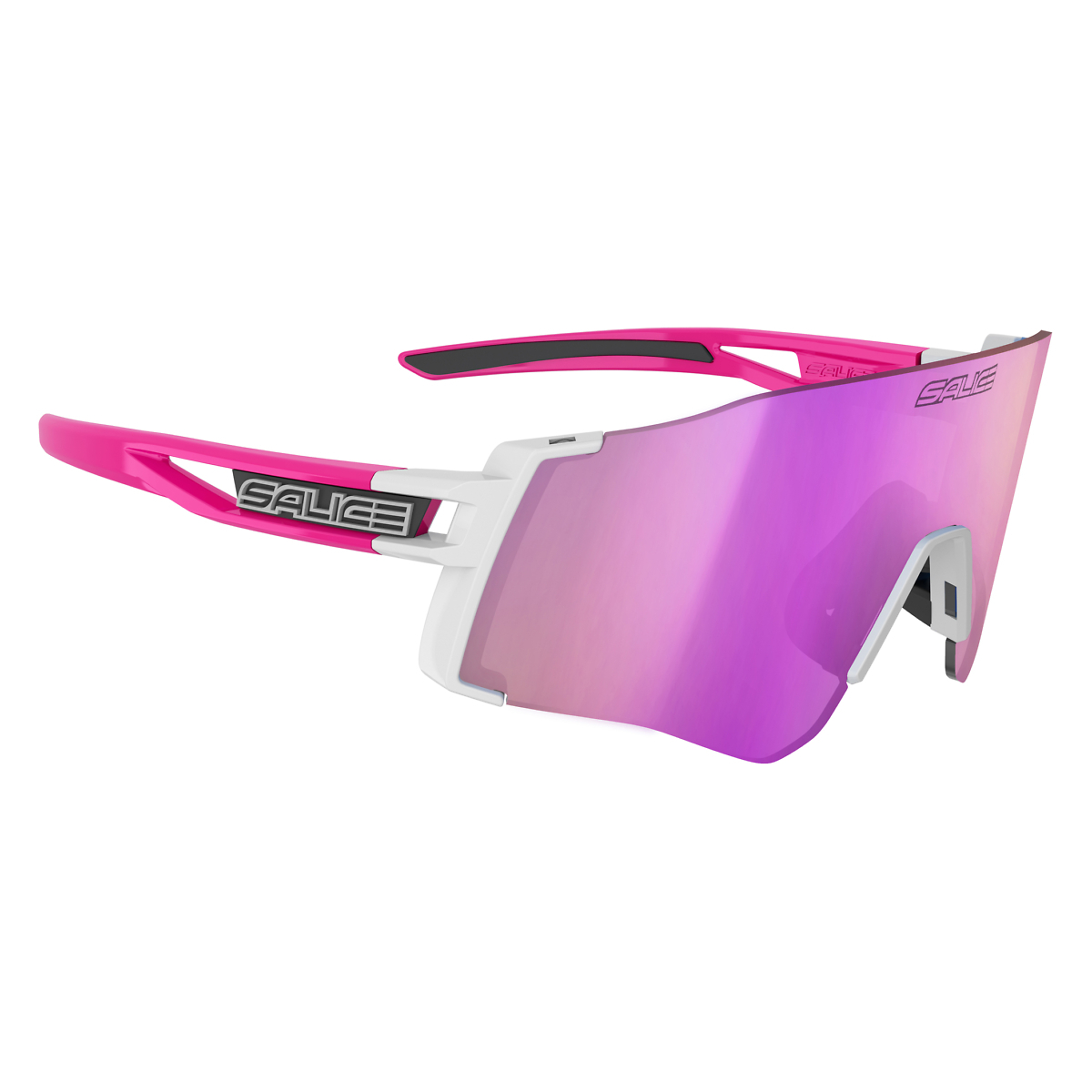 Salice 026 White/Violet RW Sunglasses