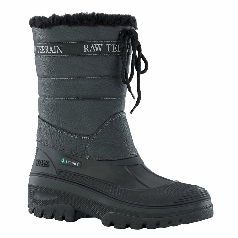 Manbi Black Raw Terrain Winter Boot