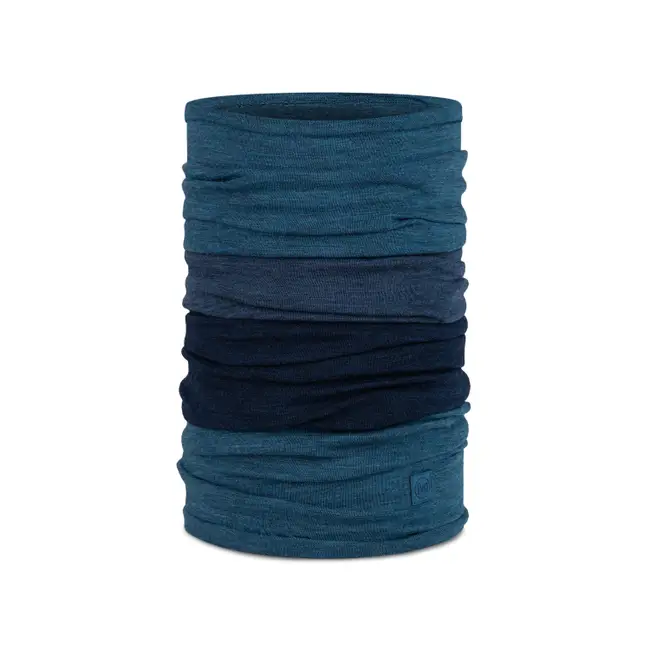 Buff Denim Solid Merino Move Neckwarmer