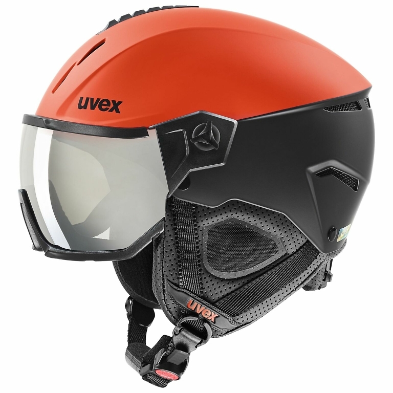 Uvex Fierce Red Instinct Visor Helmet