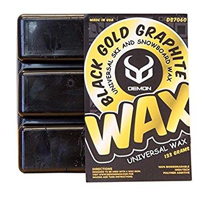 Demon Black/Gold Wax 133gm block