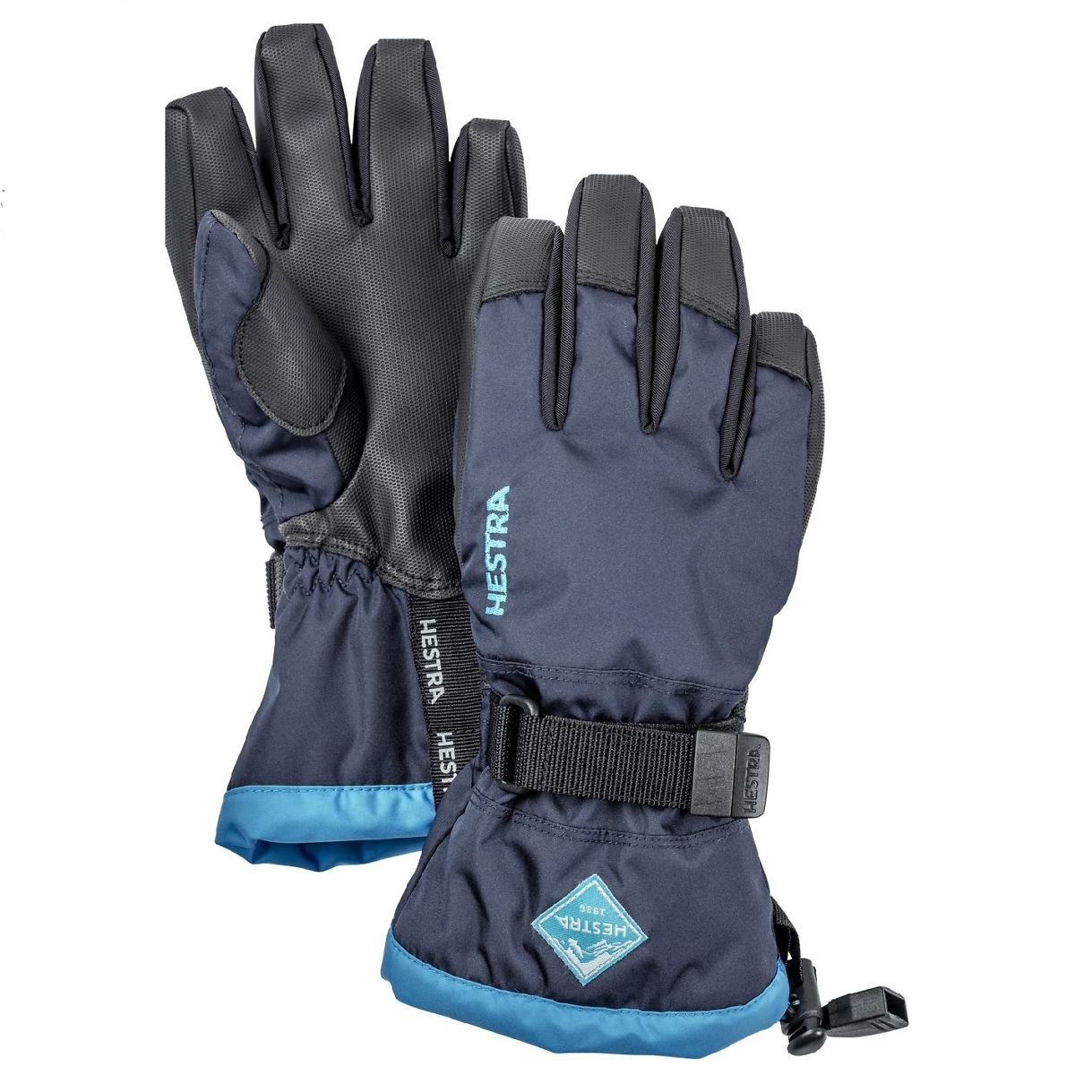 Hestra Blue Kids Gauntlet CZone Gloves