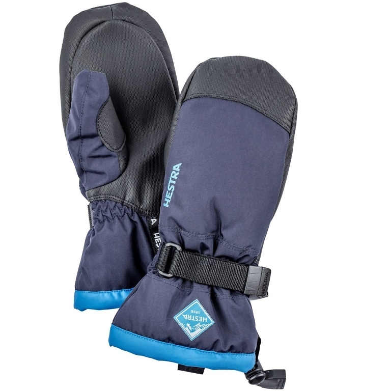 Hestra Blue Kids Gauntlet CZone Mitten