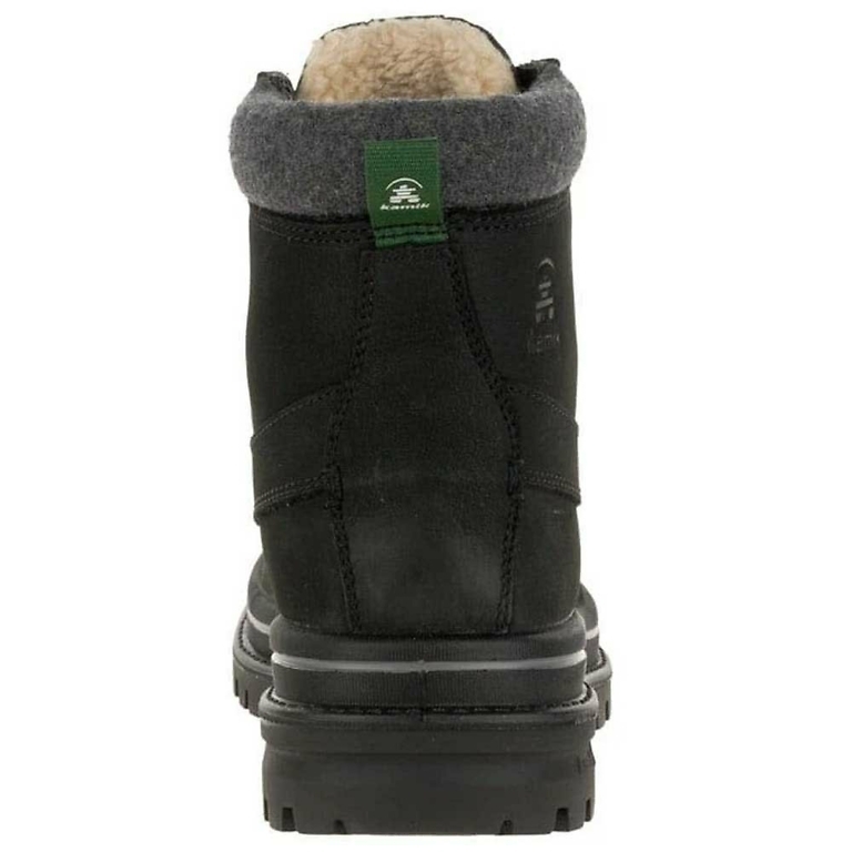 Kamik Black Tyson Mens Winter Boot