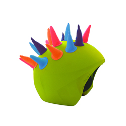 x Coolcasc Neon Horns Showtime Helmet Cover