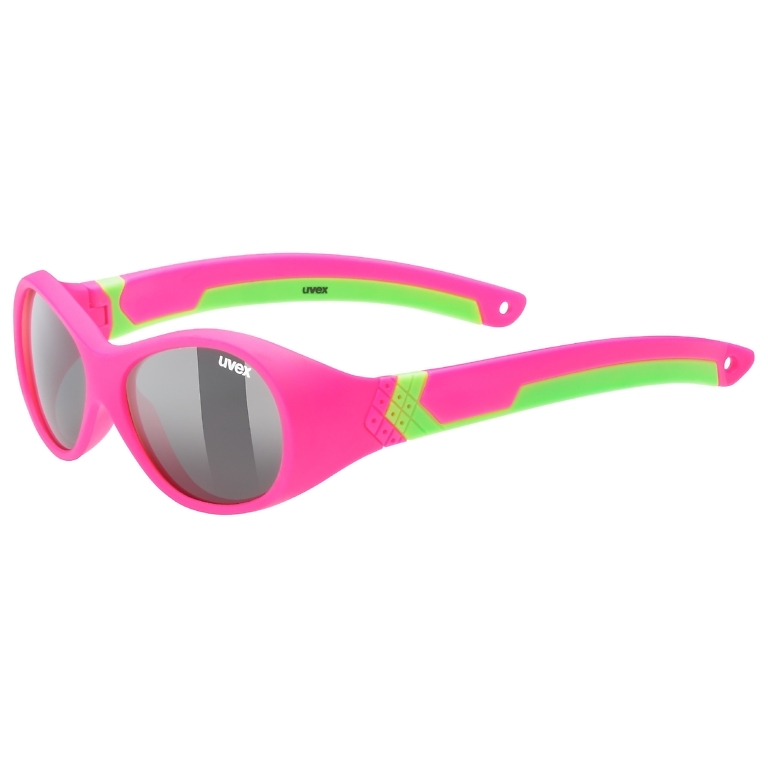 Uvex Pink & Green Matte Sportstyle 510 Sunglasses