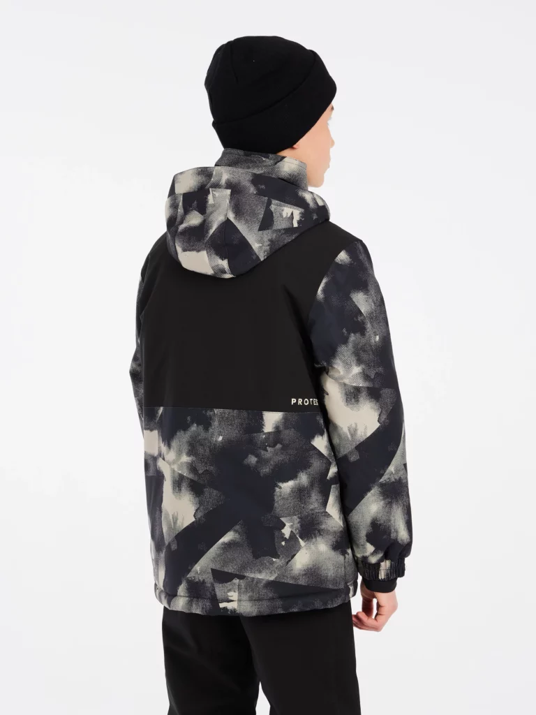 *NEW* Protest Black Wolve Boys Snow Jacket