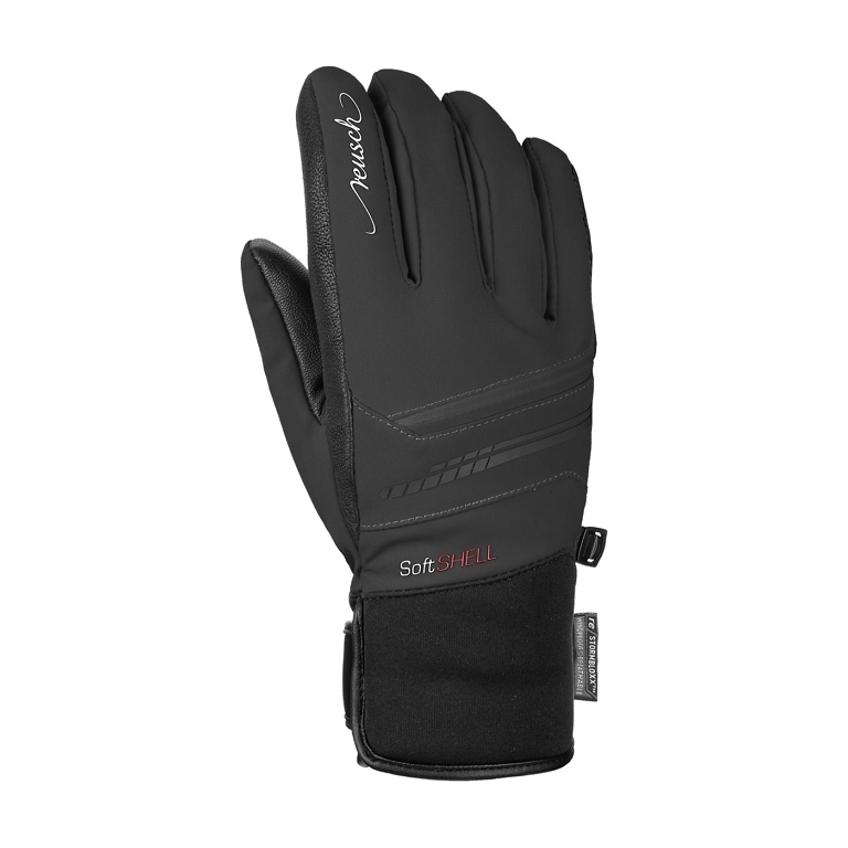 Reusch Black Tessa Womens Stormbloxx Softshell Glove