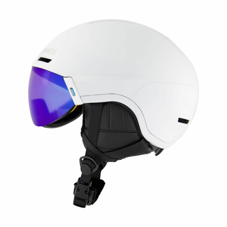 Sinner White Montblanc Visor Helmet