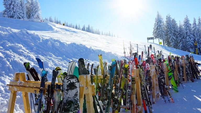 Apres ski in spring