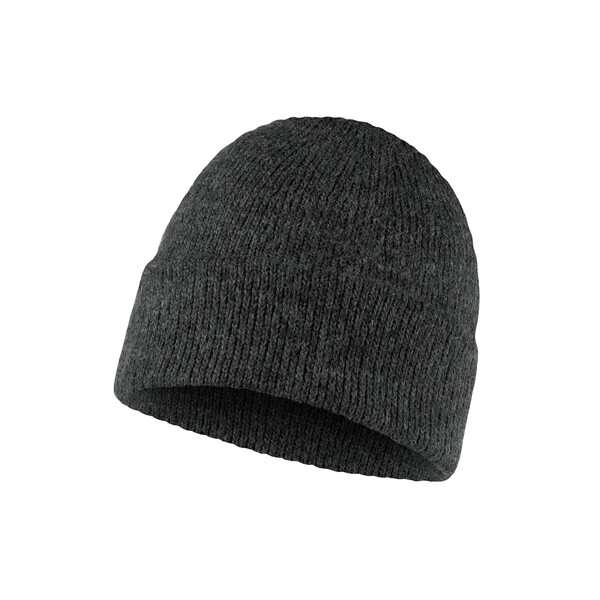 Buff Jarn Graphite Knitted Beanie